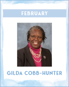 GILDA COBB-HUNTER - SC African American History Calendar February