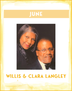 WILLIS & CLARA LANGLEY - SC African American History Calendar June